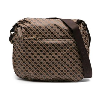 Gherardini Tassen, Dames, Bruin, ONE Size, Leer, Softy Schoudertas