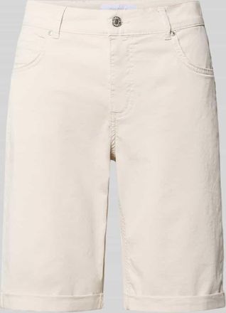 Angels Bermudas mit Umschlag und Eingrifftaschen in Kitt, Gr&ouml;&szlig;e 44