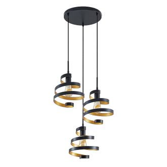 Lindby Lindby L&aacute;mpara Colgante colten En Negro De Metal