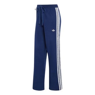 adidas (WMNS) adidas Knit Firebird Track Pants Dark Blue White KW2605