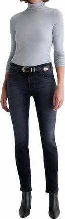 AG - Adriano Goldschmied Mari Slim Straight Jeans In Glitch