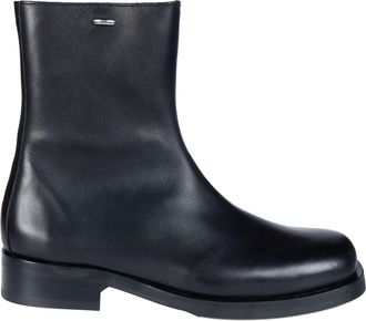 Our Legacy Polished Black Camion Ankle Boots