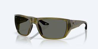Costa Unisex Finlet Polarized Sunglasses In Seagrass Gray