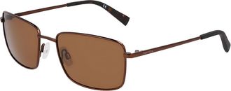 Nautica N102SP 210 Mens Sunglasses Brown Size 55