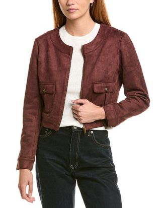 Shelli Segal Patch Pocket Jacket