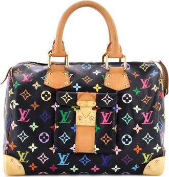 Louis Vuitton Speedy Handbag Monogram Multicolor 30 satchel - Zwart