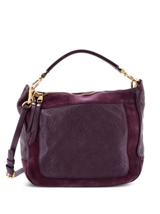 Louis Vuitton Audacieuse Handbag Monogram Empreinte Leather MM satchel - Rosso