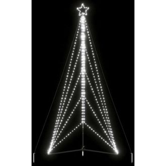 vidaXL &Aacute;rbol De Navidad Led 615 Leds Blanco Fr&iacute;o 404,5 Cm Vidaxl