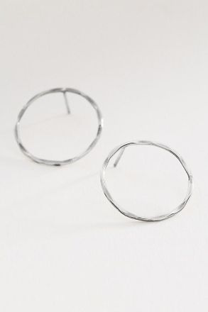 Heather Hawkins Circle Stud Earrings