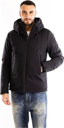 People of Shibuya Jassen, Heren, Zwart, L, Leer, Haneda Jacket