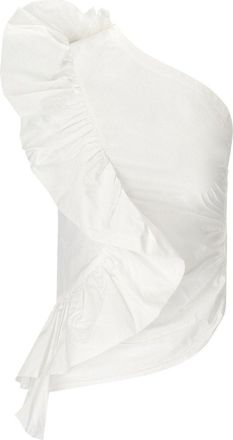 Essentiel TOP HAVEN ASIMMETRICO BIANCO ESSENTIEL ANTWERP