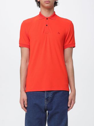 Peuterey Polo in tessuto tecnico con logo Peuterey