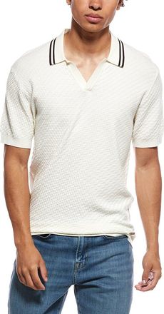 Karl Lagerfeld Karl Lagerfeld Plush Yarn Johnny Collar Shirt