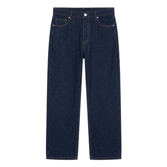 Maison Kitsun&eacute; Maison Kitsune Jeans Blue - male - Maison Kitsun&eacute; - Straight Fit Jeans - Blue - W34 - Jeans