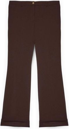 Fiorella Rubino Mujer, Pantalones, Marr&oacute;n, Talla: S