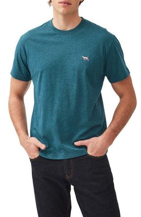Rodd & Gunn The Gunn T-Shirt in Dark Cyan at Nordstrom, Size X-Large