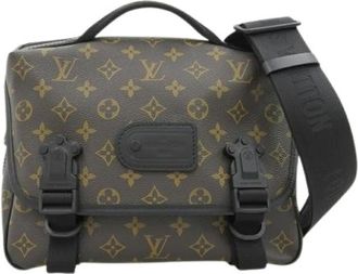 Louis Vuitton Tweedehands leren Louis Vuitton tassen - unisex - Vintage Schoudertas - Zwart - ONE Size - Vintage