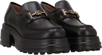Tod's Womens Black Loafer, Size 6.5