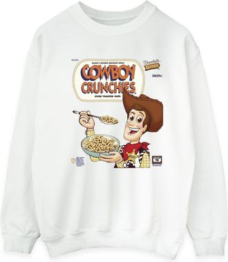 Disney Heren Toy Story Woody Cowboy Crunchies Sweatshirt (Wit)
