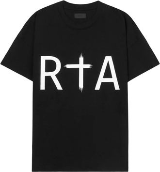 Rta T-shirt Liam con logo - Nero