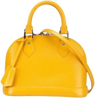 Louis Vuitton Pre-owned Handbags, female, Yellow, Size: ONE SIZE Pre-owned Vintage Handbag