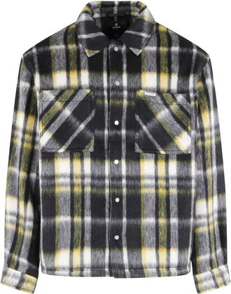 Represent Textured Overshirt Jacket - Heren - Zomerjassen - Veelkleurig - M - Jassen