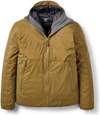 RAB Microlight Shield Jacket Daunenjacke f&uuml;r Herren | braun