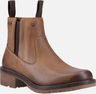 Hunter Womens Skye Dealer Womens Ankle Boots - Brown - Size: 6