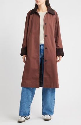 Rails Levy Corduroy Trim Jacket in Raisin at Nordstrom Rack, Size X-Large
