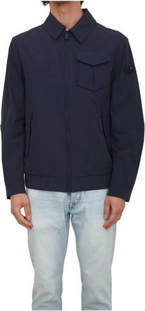 Peuterey Bikerjack - Heren - Bomber jackets - Blauw - 3XL - Jassen