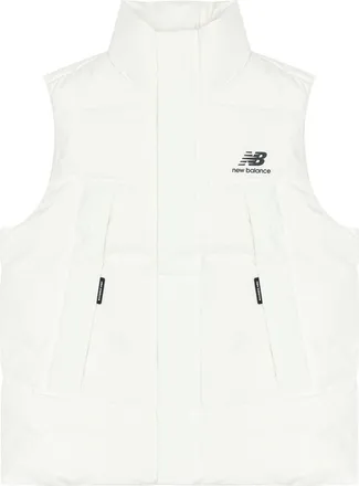 New Balance Pocket Puffer Vest Asia Sizing White AMV24360-CIC