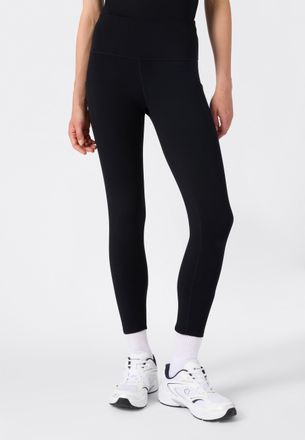 Champion Leggings CHAMPION, Damen, Gr. XL (46/48), N-Gr, schwarz (nbk), Obermaterial: 78% Polyester, 22% Elasthan, Hosen Leggings