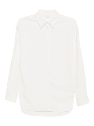 Ferragamo long-sleeve button-up shirt - Neutrals