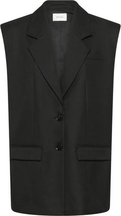Gestuz Vest - Dames - Bodywarmers - Zwart - L - Jassen