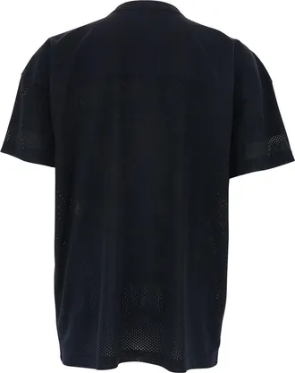 ERL Mens T-Shirt V-Neck Black Cotton T-Shirts And Polos
