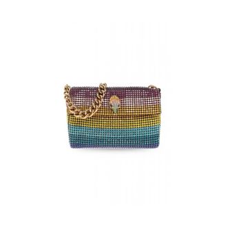 Kurt Geiger Tassen, Dames, Veelkleurig, ONE Size, Leer, Sm Party Shoulder Bag