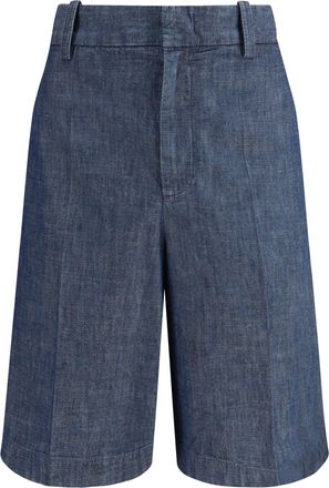 Jil Sander Mens Bermuda Shorts Indigo Cotton