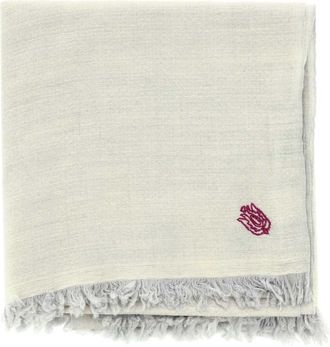 Pink Maharani Schal aus Kaschmir Double Weave