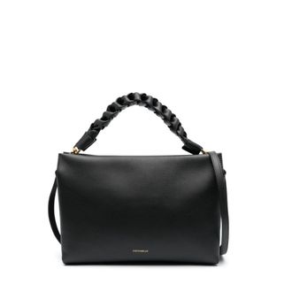 Coccinelle Bolso de cuero negro con detalles dorados - Bags - Mujer - Negro - ONE SIZE