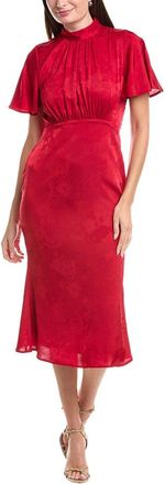 Julia Jordan Jacquard Midi Dress