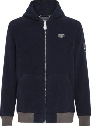Philipp Plein Heren, Sweatshirts & Hoodies, Blauw, Maat: XS Tweed