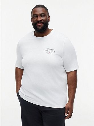 Tommy Hilfiger Plus Logo Jersey Crew Neck T-Shirt