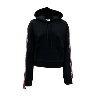 GCDS Hoodie - Dames - Hoodies - Zwart - XS - Hoodies & sweatvesten