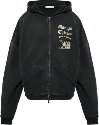 Duke + Dexter Hoodie - Heren - Vesten met rits - Zwart - XL - Katoen - Hoodies & sweatvesten