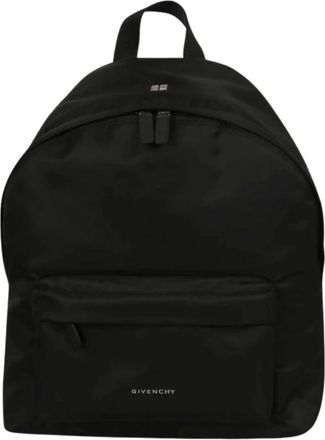 Givenchy Tassen, Heren, Zwart, ONE Size, Leer, Essential Backpack
