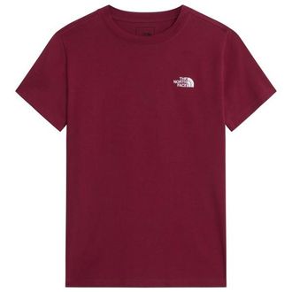 The North Face Evolution Simple Dome Short Sleeve T-Shirt f&uuml;r Damen | rot