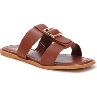 London Rag Hunab Slide Sandal in Brown at Nordstrom Rack, Size 9.5