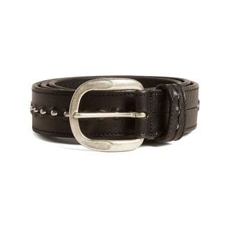 Golden Goose Heren, Accessoires, Zwart, Maat: 90 CM Leer