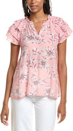 Nanette Lepore Tiered Sleeve Blouse