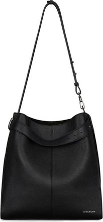 Givenchy Zwarte leren tas met verstelbare banden - Heren - Schoudertassen - Zwart - ONE Size - Su&egrave;de - Tassen